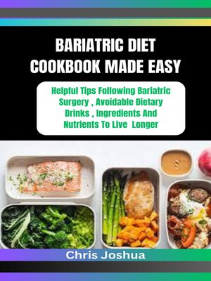 cover image of BARIATRIC DIET COOKBOOK MADE EASY